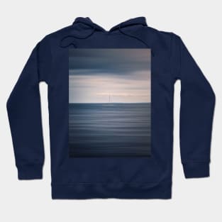 sailboat motion seascape Hoodie